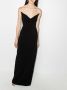 Mônot Strapless avondjurk Zwart - Thumbnail 2