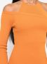 Monse Asymmetrische jurk Oranje - Thumbnail 5