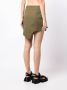 Monse Asymmetrische mini-rok Groen - Thumbnail 4
