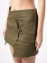 Monse Asymmetrische mini-rok Groen - Thumbnail 5