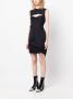 Monse Mini-jurk met trekkoord Zwart - Thumbnail 4