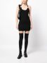 Monse Jersey mini-jurk Zwart - Thumbnail 2