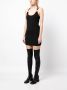 Monse Jersey mini-jurk Zwart - Thumbnail 3