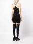 Monse Jersey mini-jurk Zwart - Thumbnail 4