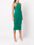 Monse Midi-jurk met halternek Groen - Thumbnail 3