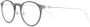 Montblanc Bril met rond montuur Grijs - Thumbnail 2