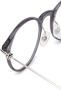 Montblanc Bril met rond montuur Grijs - Thumbnail 3