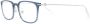 Montblanc Bril met vierkant montuur Blauw - Thumbnail 2