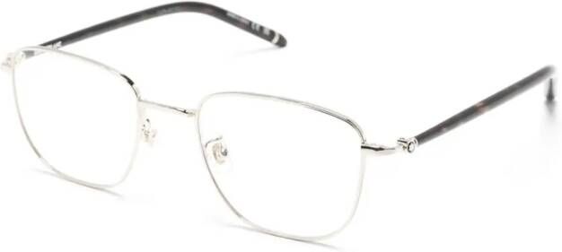 Montblanc Bril met vierkant montuur Goud