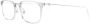 Montblanc Bril met vierkant montuur Grijs - Thumbnail 2