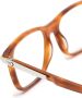 Montblanc Havana bril met vierkant montuur Bruin - Thumbnail 3