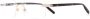 Montblanc Zonnebril met vierkant montuur Zwart - Thumbnail 2