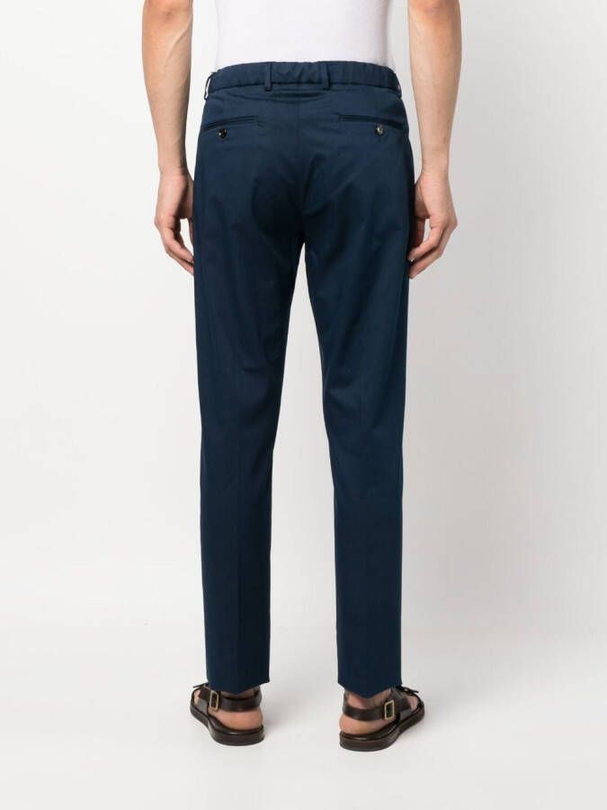 Moorer Anton-WE broek met trekkoord Blauw