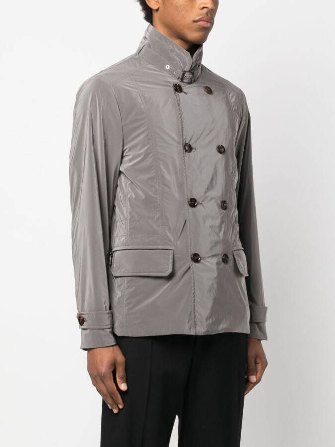 Moorer Blazer met dubbele rij knopen Beige