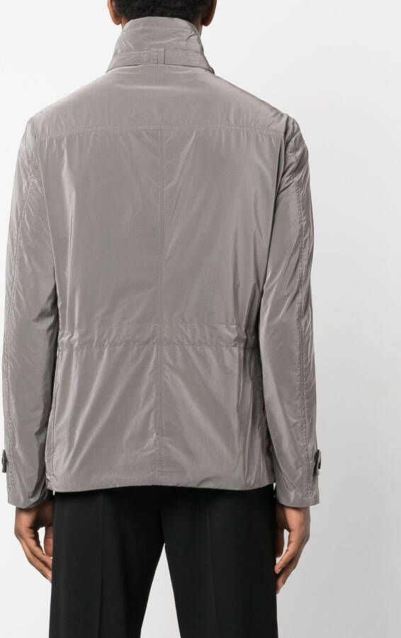 Moorer Blazer met dubbele rij knopen Beige