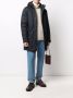 Moorer Donsjack met capuchon Blauw - Thumbnail 2