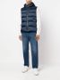 Moorer Bodywarmer met capuchon Blauw - Thumbnail 2