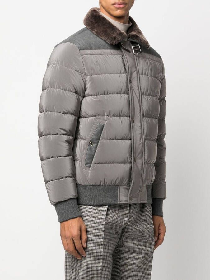 Moorer Gewatteerd jack Beige