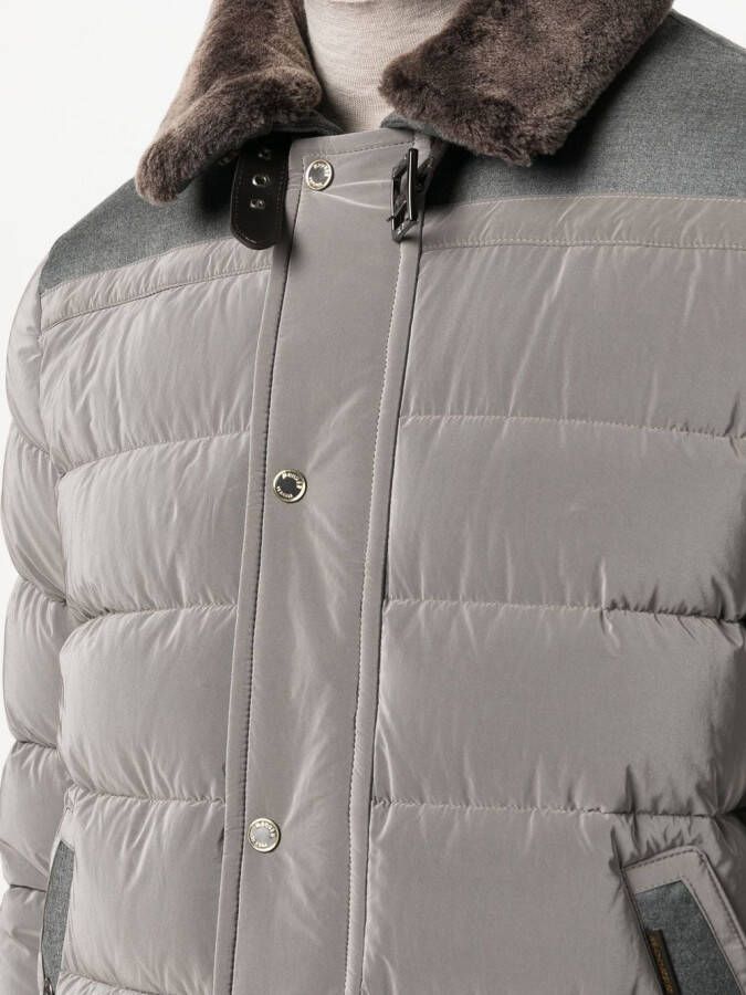 Moorer Gewatteerd jack Beige