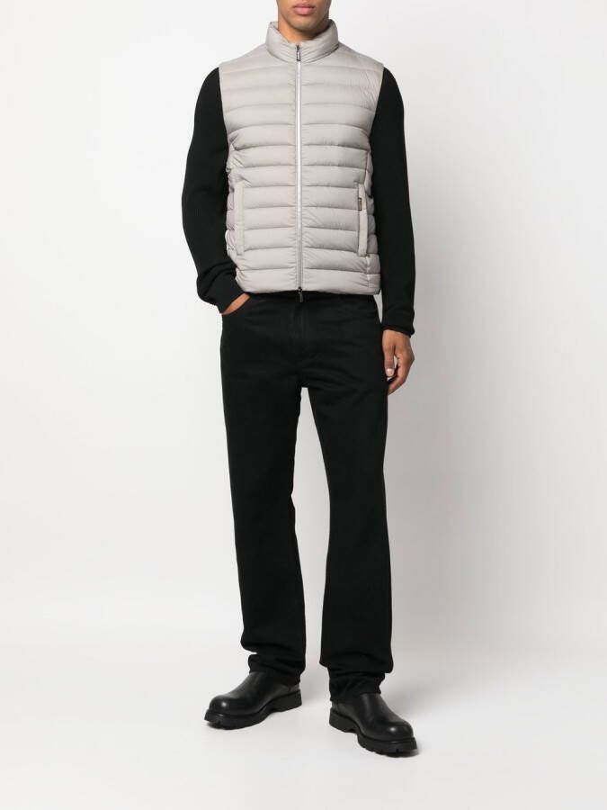 Moorer Gewatteerde bodywarmer Beige