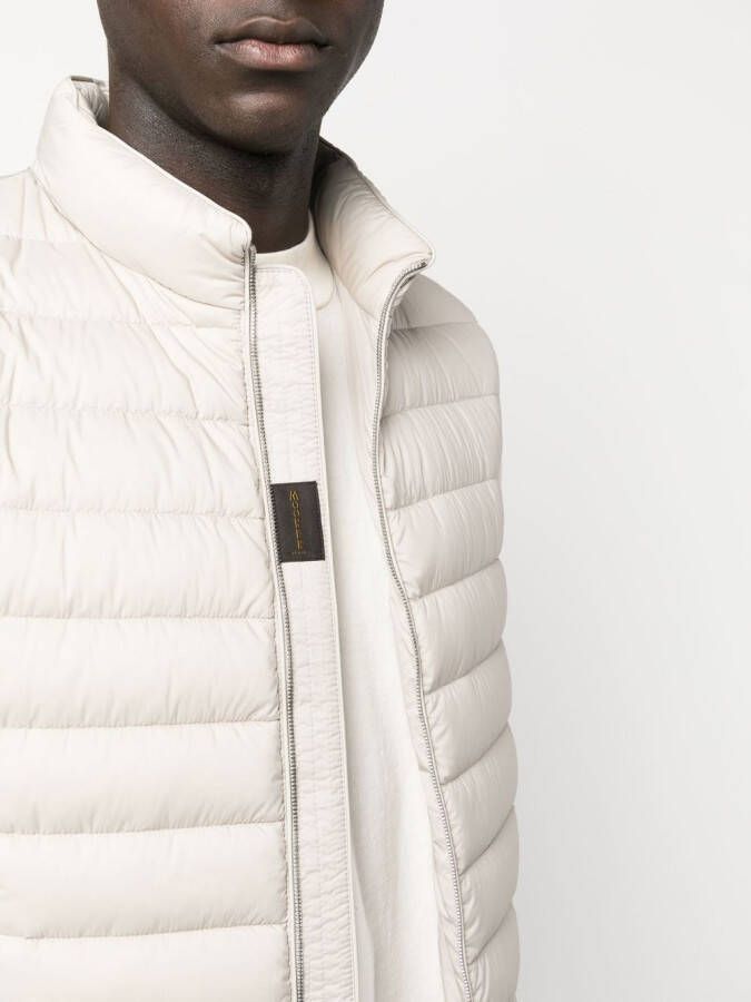 Moorer Gewatteerde bodywarmer Beige