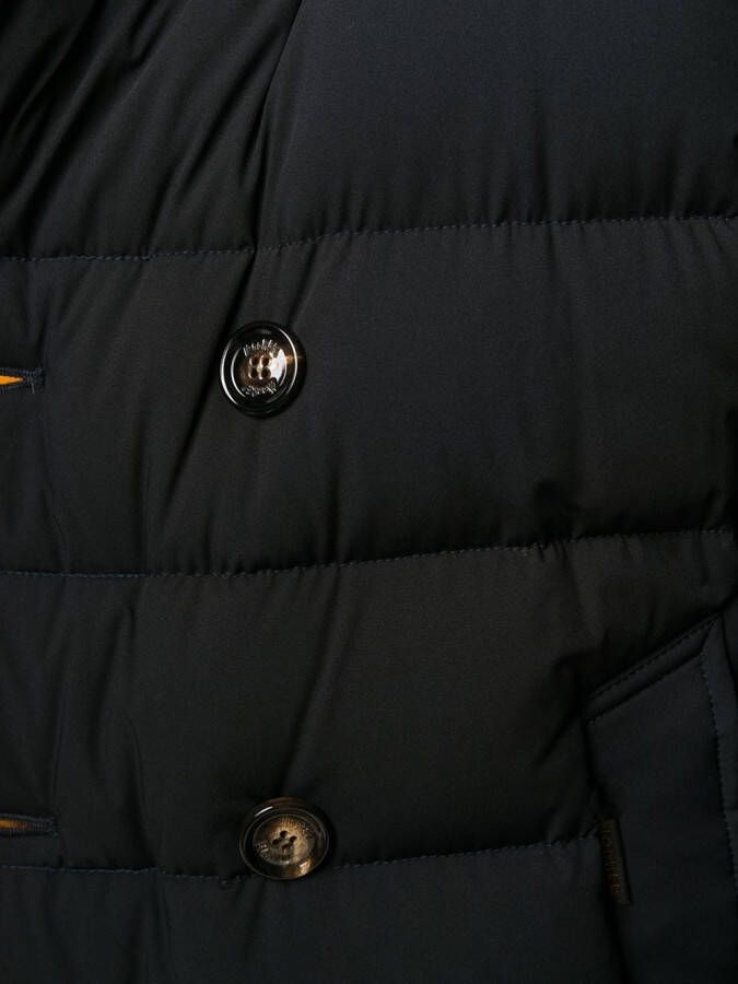 Moorer Gewatteerde jas Blauw