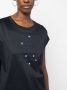 Moorer T-shirt met grafische print Blauw - Thumbnail 5