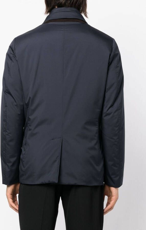 Moorer Jack met enkele rij knopen Blauw