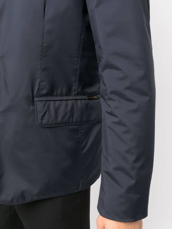 Moorer Jack met enkele rij knopen Blauw