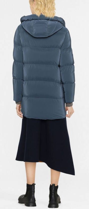 Moorer Jas met capuchon Blauw