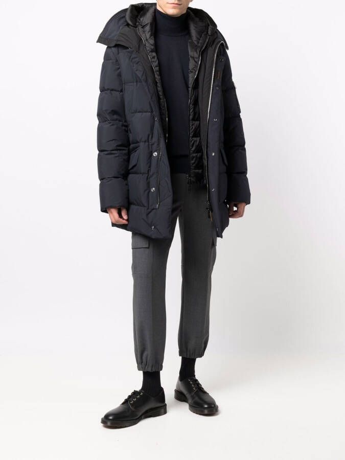Moorer Jas met rits Blauw