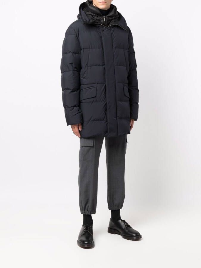Moorer Jas met rits Blauw
