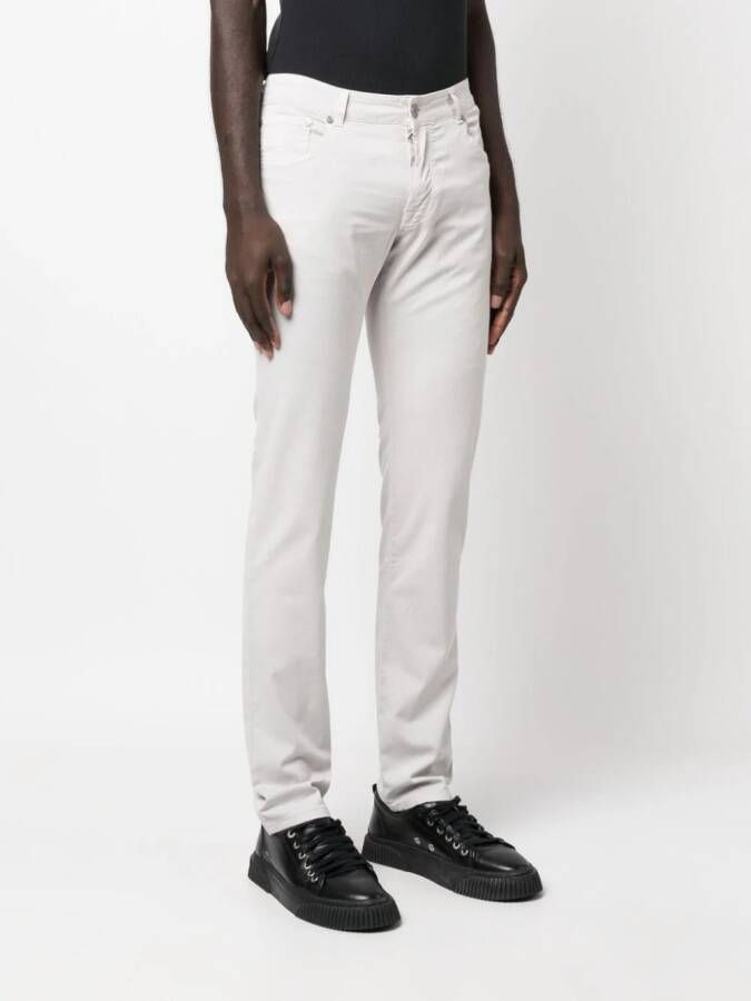 Moorer Slim-fit jeans Beige