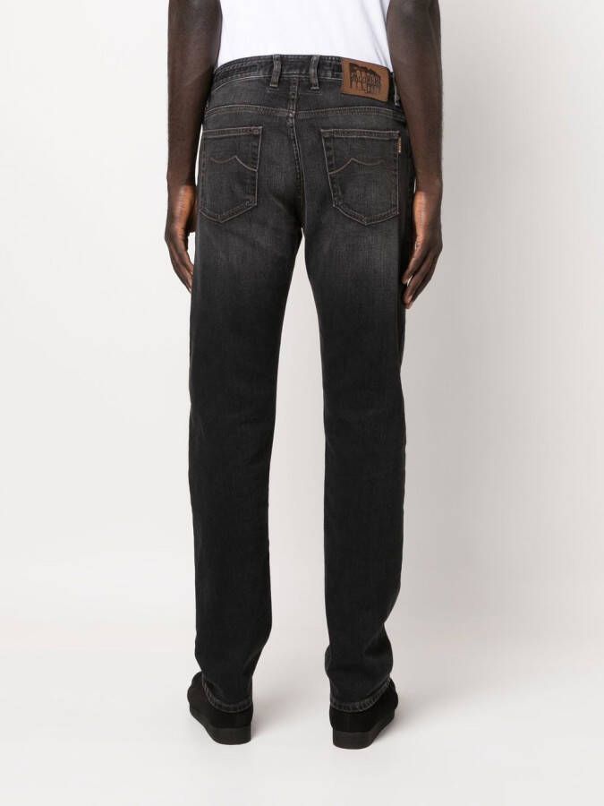 Moorer Slim-fit jeans Grijs