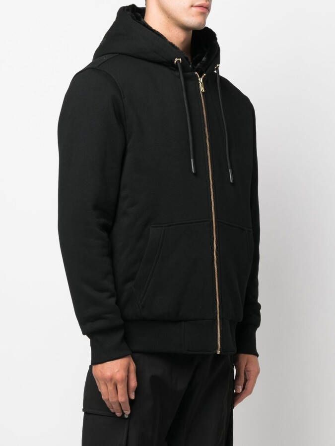 Moose Knuckles Jack met capuchon Zwart