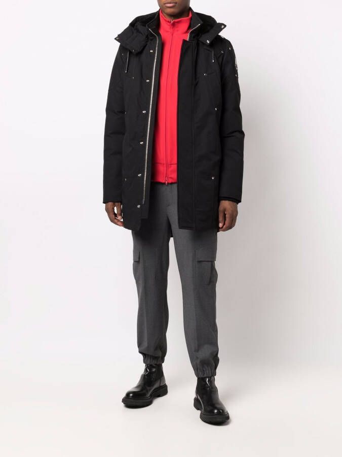 Moose Knuckles Lammy coat Zwart