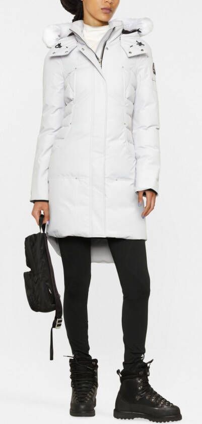 Moose Knuckles Parka met capuchon Grijs