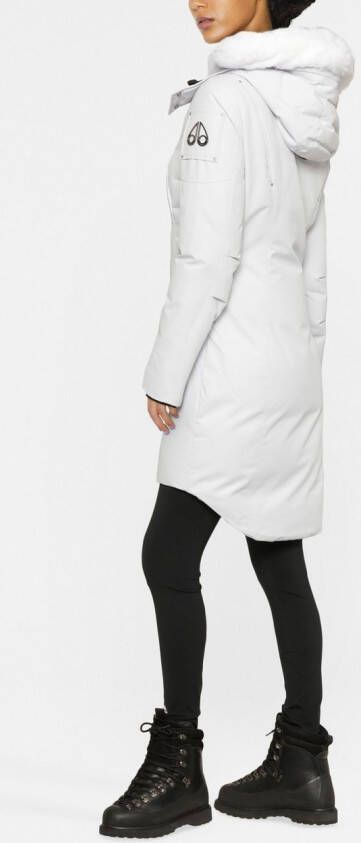 Moose Knuckles Parka met capuchon Grijs