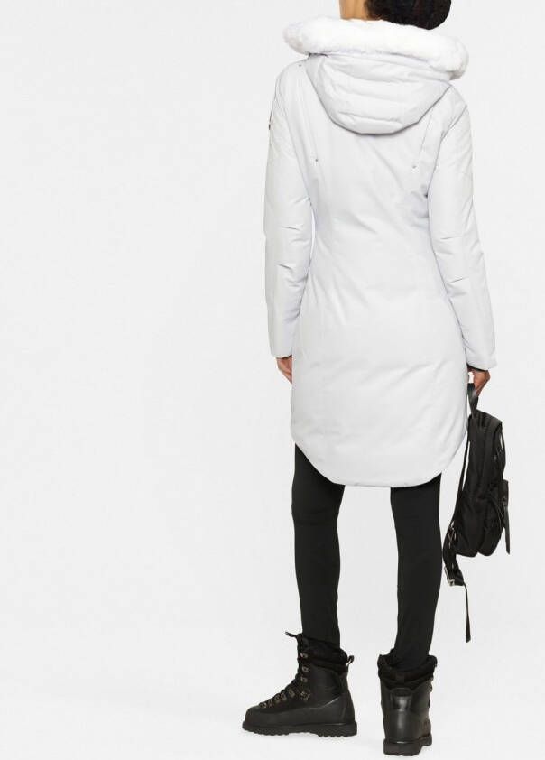 Moose Knuckles Parka met capuchon Grijs