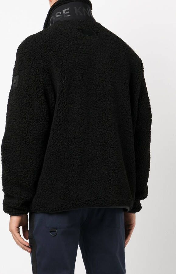 Moose Knuckles Sweater met rits Zwart