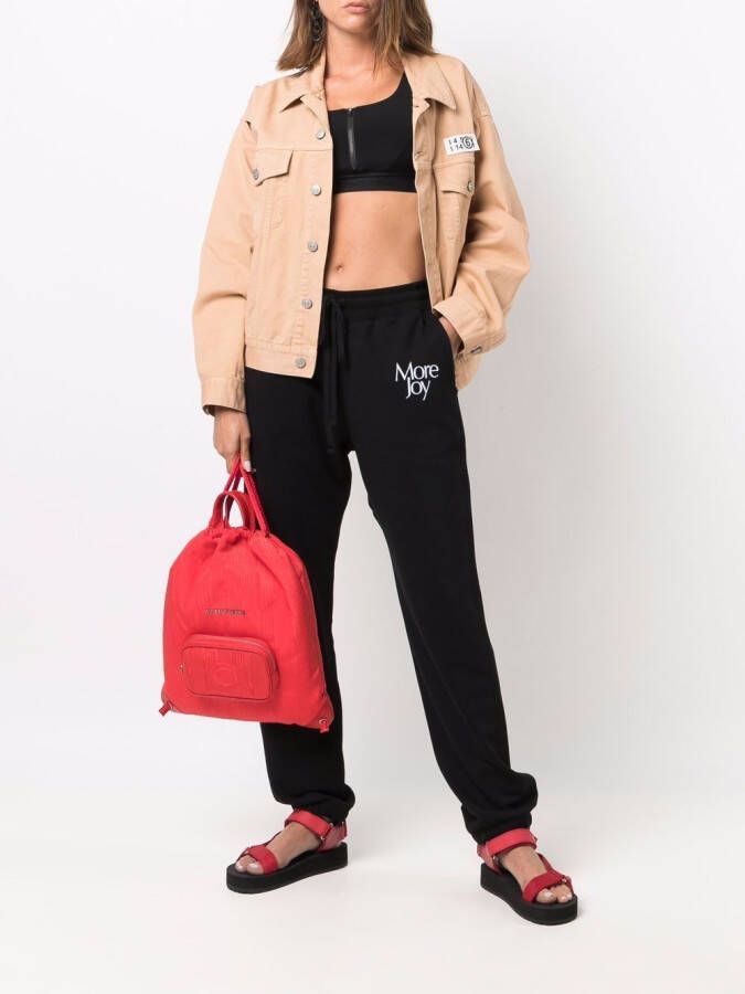 More Joy Klassieke joggingbroek Zwart