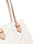 Moreau Shopper met monogramprint Beige - Thumbnail 4