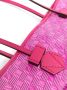 Moreau Saint Tropez leren shopper Roze - Thumbnail 4