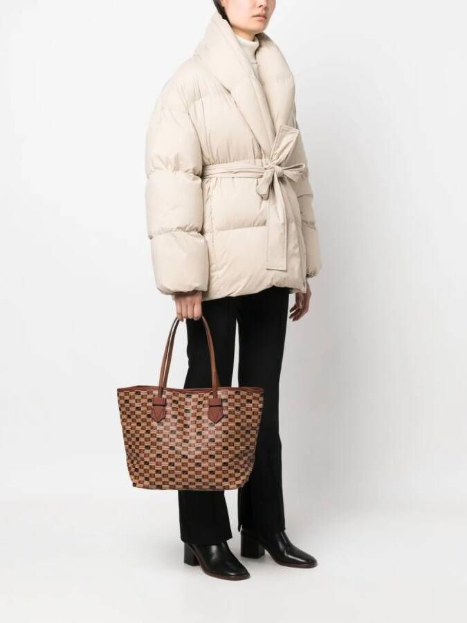 Moreau Saint Tropez medium shopper Bruin