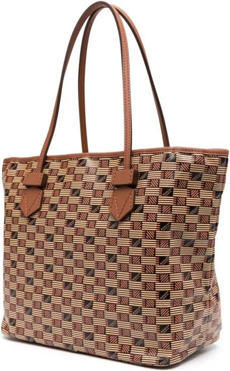 Moreau Saint Tropez medium shopper Bruin