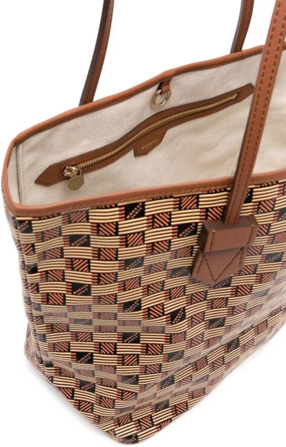 Moreau Saint Tropez medium shopper Bruin