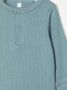 MORI Ribgebreide pyjama Blauw - Thumbnail 3
