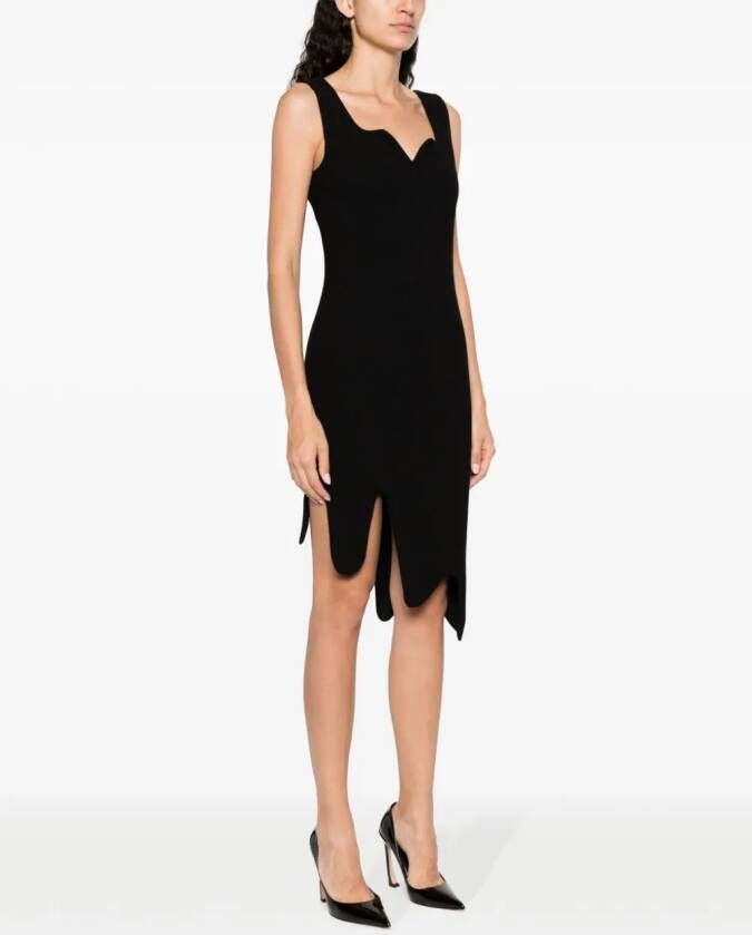 Moschino Asymmetrische jurk Zwart