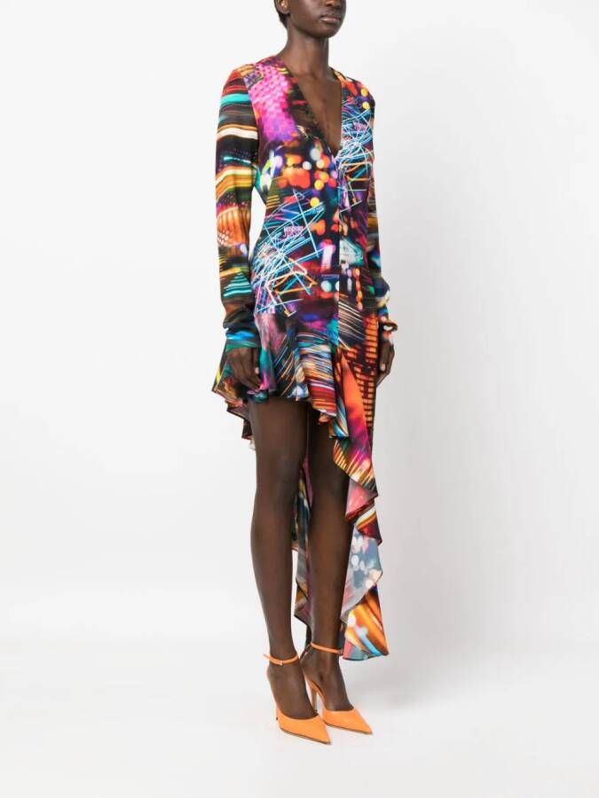 MOSCHINO JEANS Asymmetrische jurk Oranje