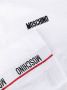 Moschino Badjas met logoband Wit - Thumbnail 3